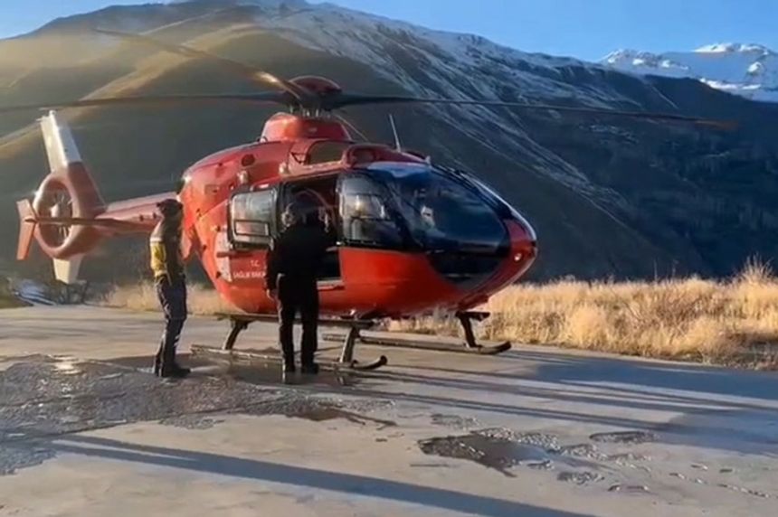 Van'da ambulans helikopter, 3 günlük bebek için havalandı