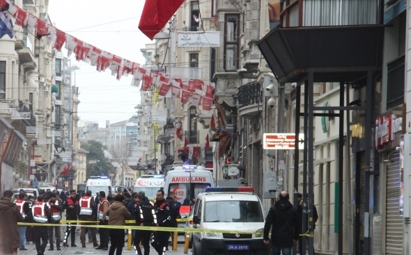 İstiklal Caddesi'nde patlama FOTO GALERİ