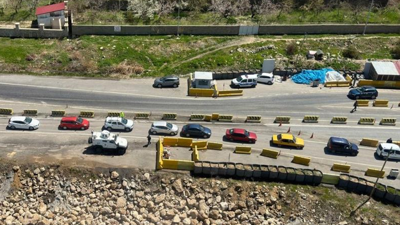 Van'da bayramın ilk günü helikopterli denetim