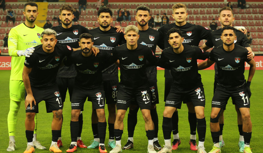 Kayserispor - Van Spor maçından kareler