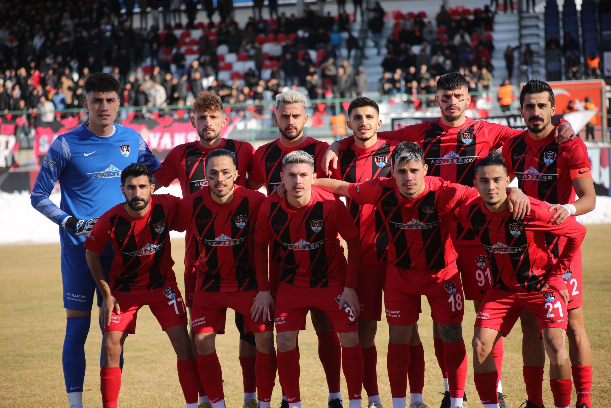Van Spor - Serik Belediyespor maçı fotoğrafları