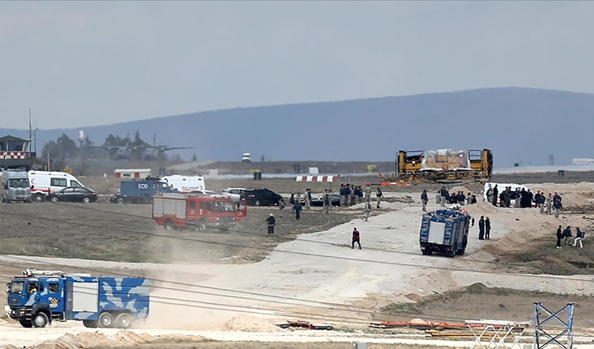 Konya'da Askeri Eğitim Uçağı Düştü