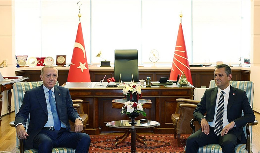 Cumhurbaşkanı Erdoğan Ziyaret Için Chp Genel Merkezine Geldi