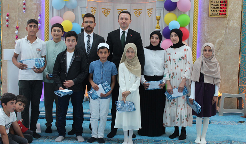 Yaz Kur'an Kursları Sona Erdi