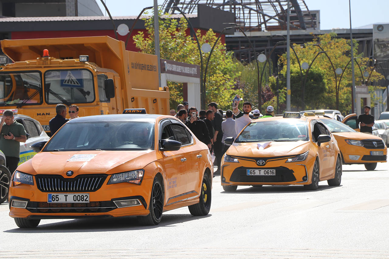 Vandaki Taksiciler Rojin Eyleminde 4