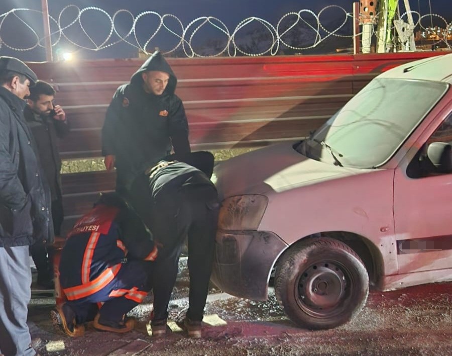 Hastane Parkında Yangın 3