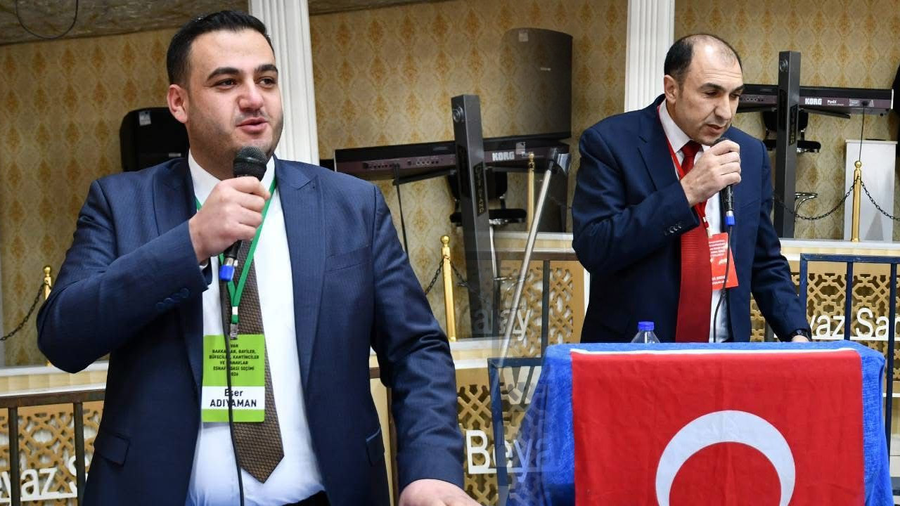 Eser Adıyaman esnafın iradesiyle yeniden başkan seçildi