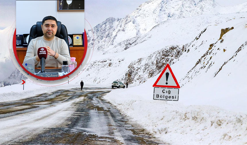 Vanlı isimden çığ riskine karşı önemli uyarılar!