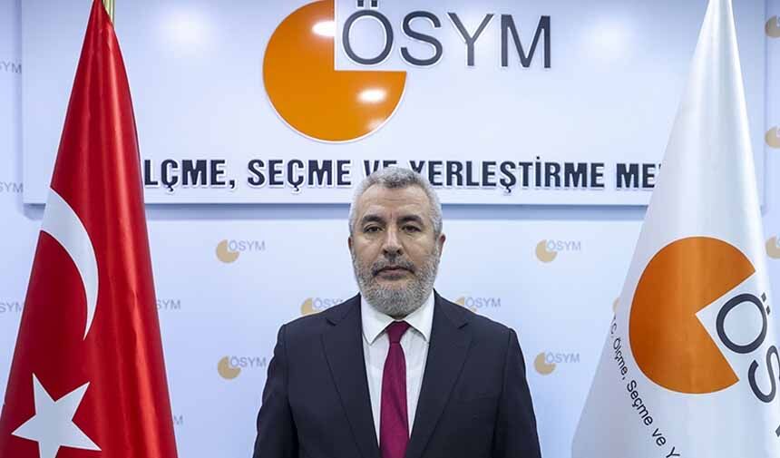 ÖSYM Başkanı Ersoy'dan YKS açıklaması