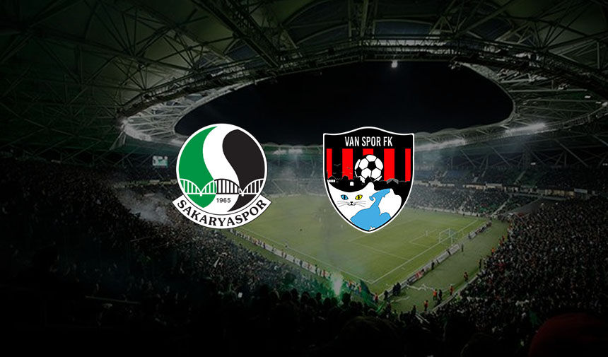 Sakaryaspor - Vanspor maçı canlı yayın bilgisi belli oldu: İşte maçın yayınlanacağı kanallar