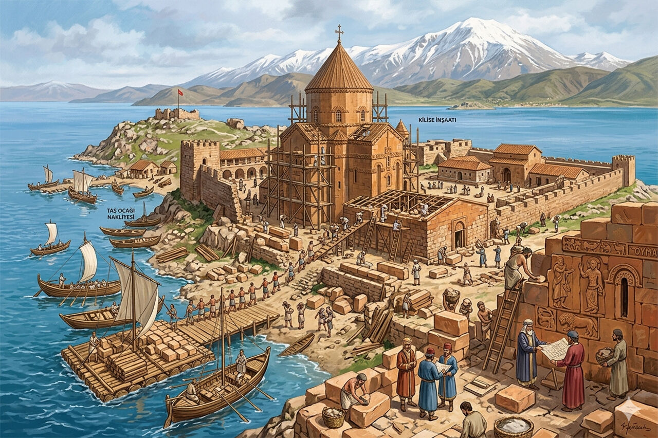 Akdamar Adası Ve Kilisesi Insaati