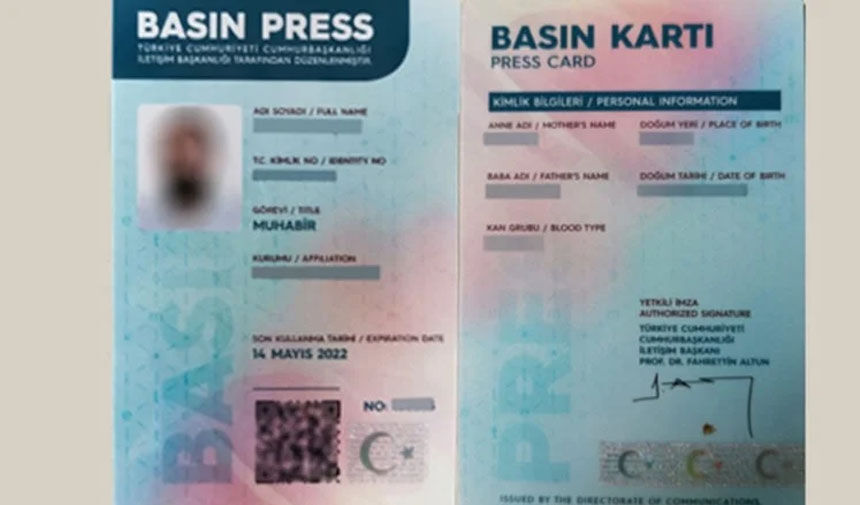 Gazetecilere yeni kolaylık: Basın kartı tek başına kimlik sayılacak