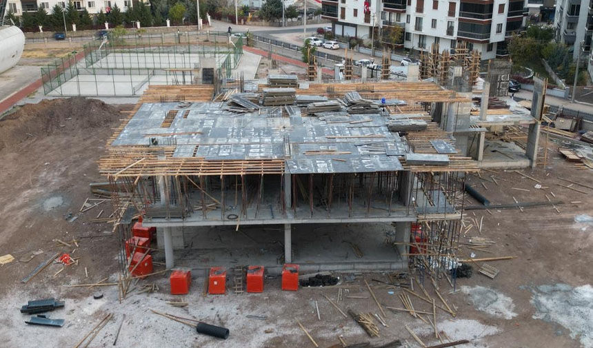 Tuşba ilçesi gençlik merkezi kaba inşaat yapım işi