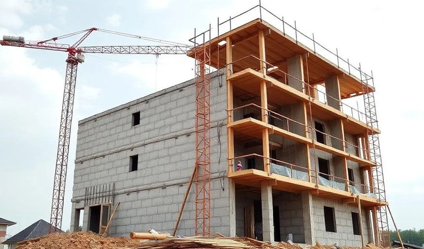 Erciş ilçesi gençlik merkezi kaba inşaatı yapım işi