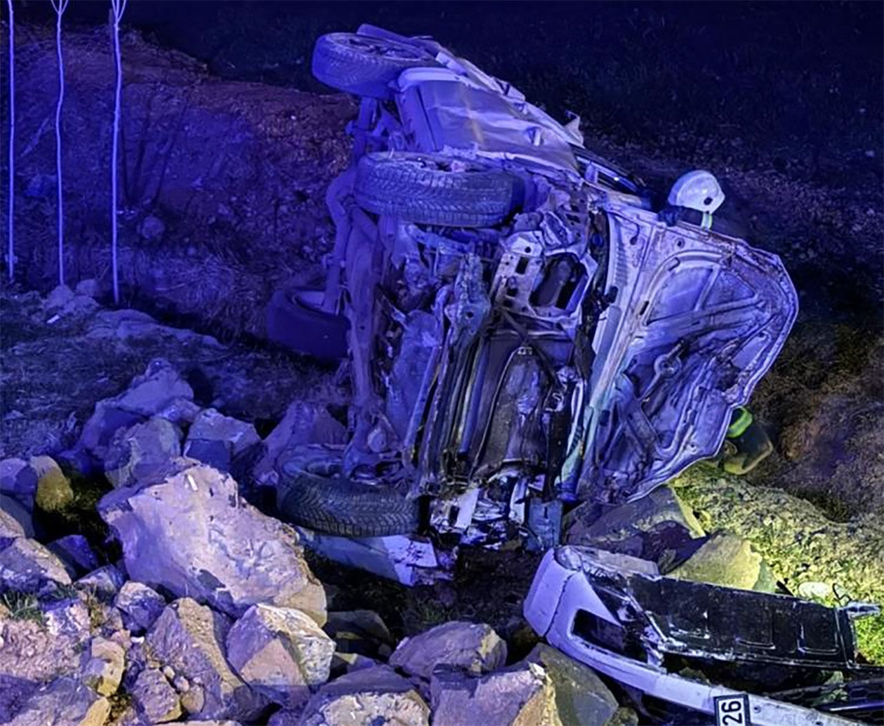 Muradiyede Amarok Arac Kazasi 3