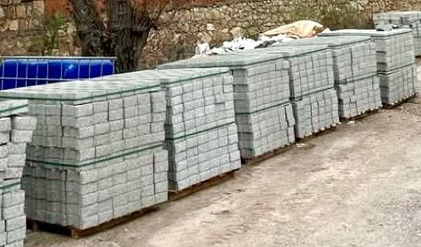 Kilitli parke taşı mal alımı işi
