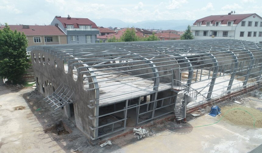 Bahçesaray ilçesi çok amaçlı spor salonu kaba inşaat yapım işi