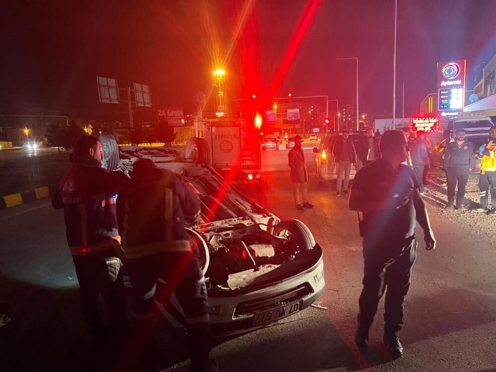 Vanda Otomobil Takla Atti 3