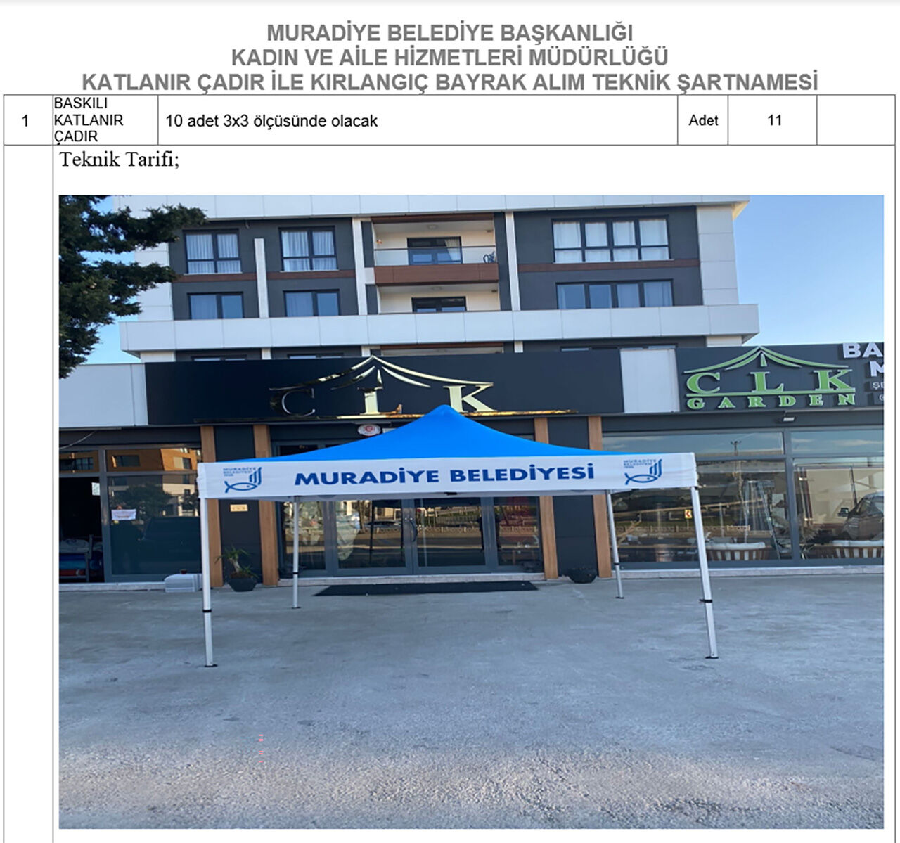 Muradiye Adrese Teslim Ihale 2