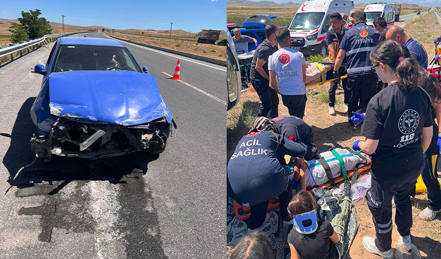 Van'da trafik kazası: 8 kişi yaralandı