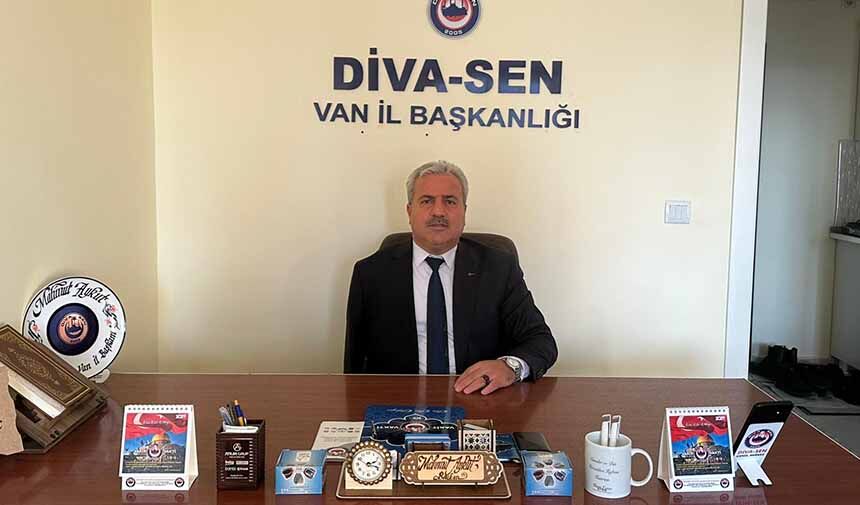 Diva-Sen Van İl Başkanı Aykut’tan eğitim yılı mesajı