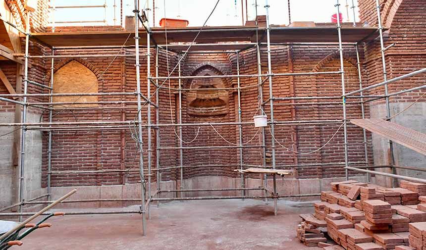 800 yıllık tarihi Ulu Camii’nin restorasyonu devam ediyor