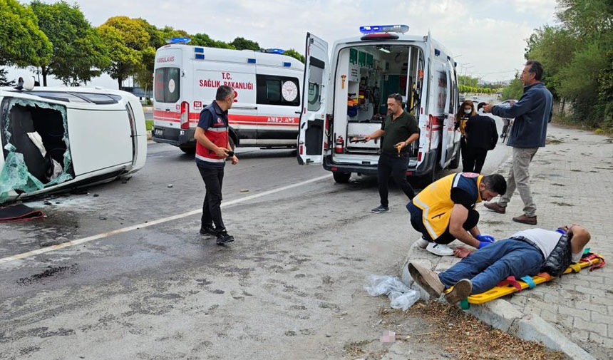 Van'da trafik kazası: 4 kişi yaralandı