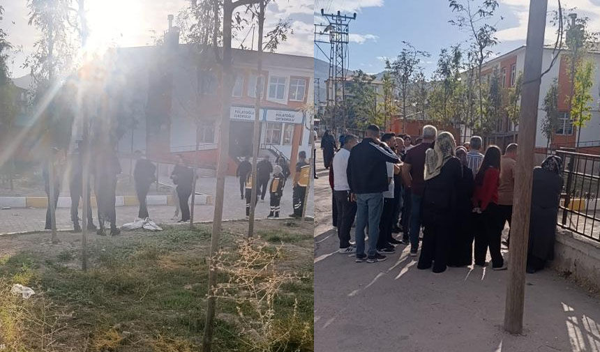 Van'da silahlı öğrenci alarmı