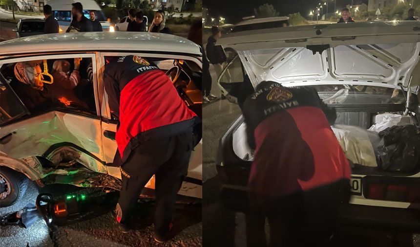 Van’da otomobiller çarpıştı! Yaralılar araçta sıkıştı