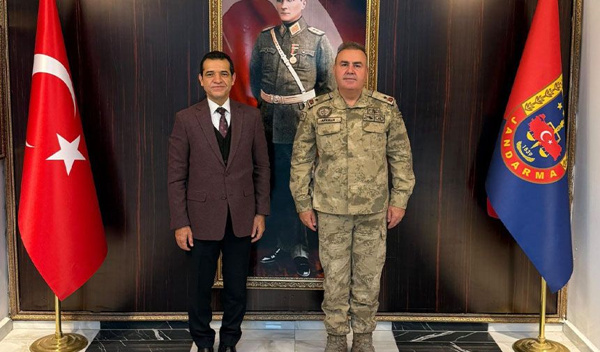 BİK Van Bölge Müdürü Tokgöz’den İl Jandarma Komutanı Avkıran’a ziyaret